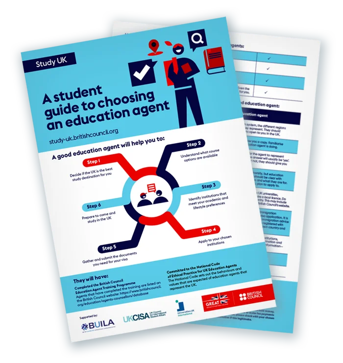 A student guide to choosing an education agent